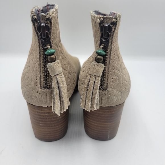 Tom's booties with star print 8 - Picture 8 of 14